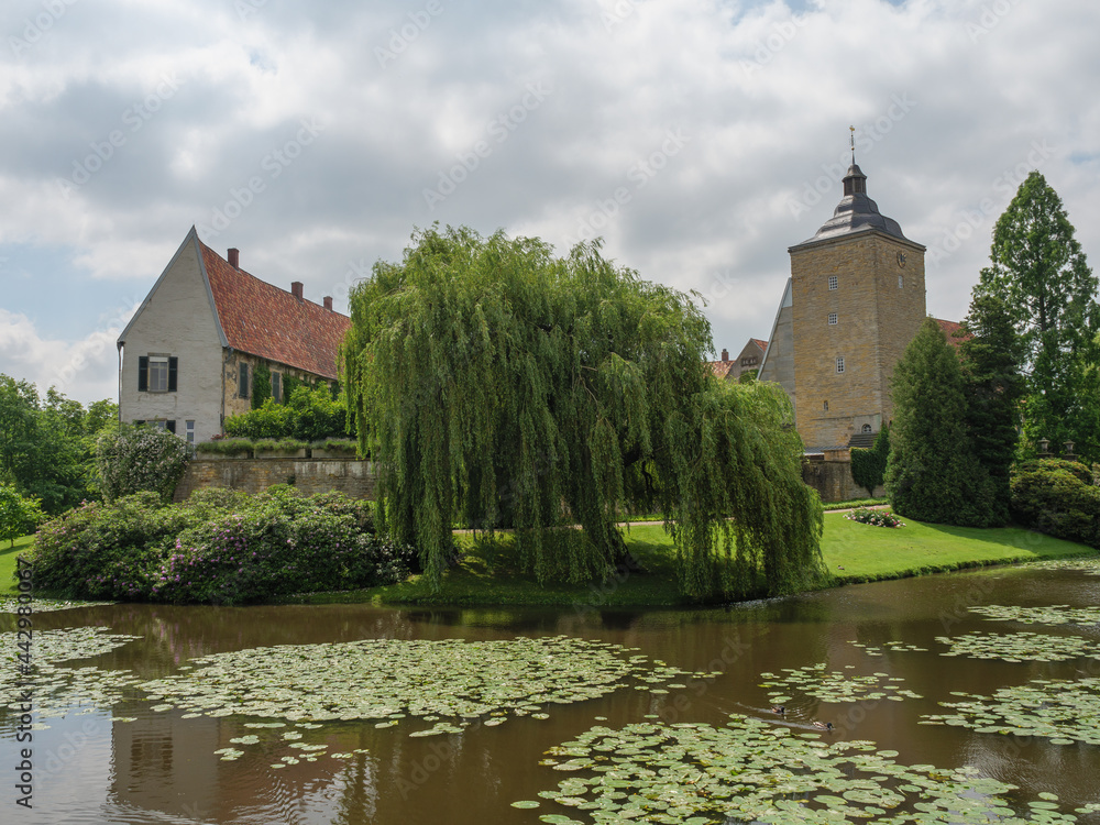 Fototapeta premium Die Kreisstadt Steinfurt in Westfalen