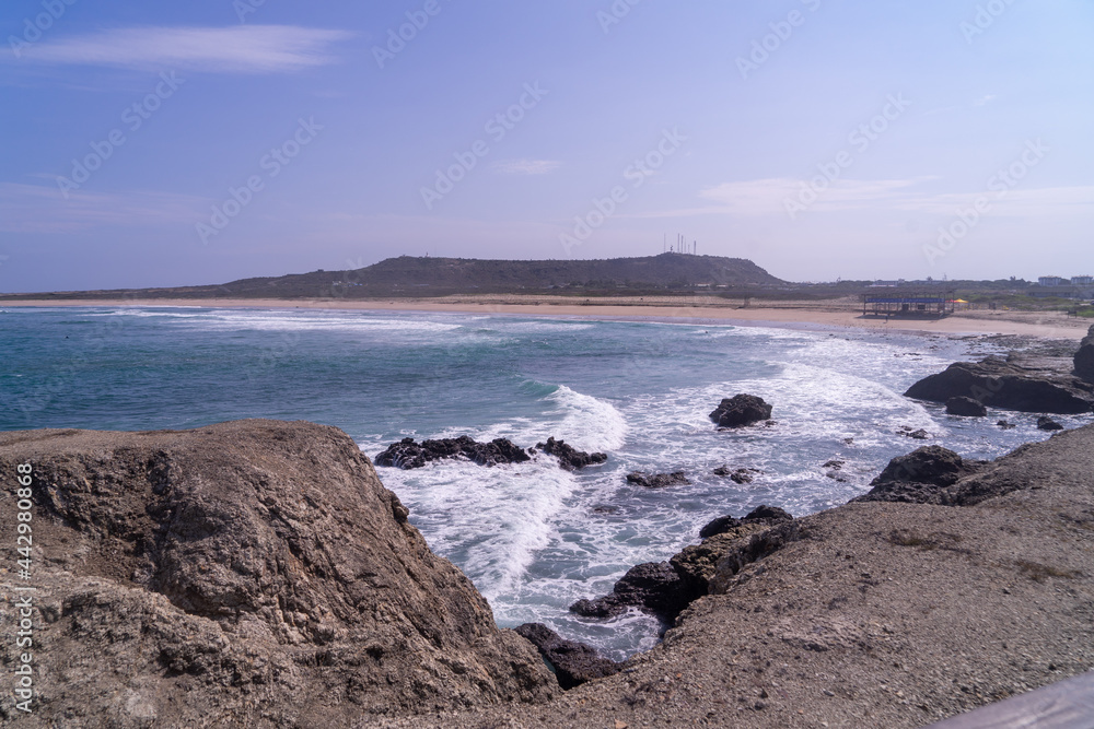 The coast at the most western point of Ecuador The coast at the most western point of Ecuador