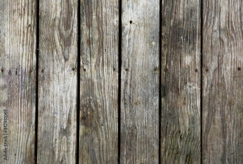 Worn Wooden Planks Background.