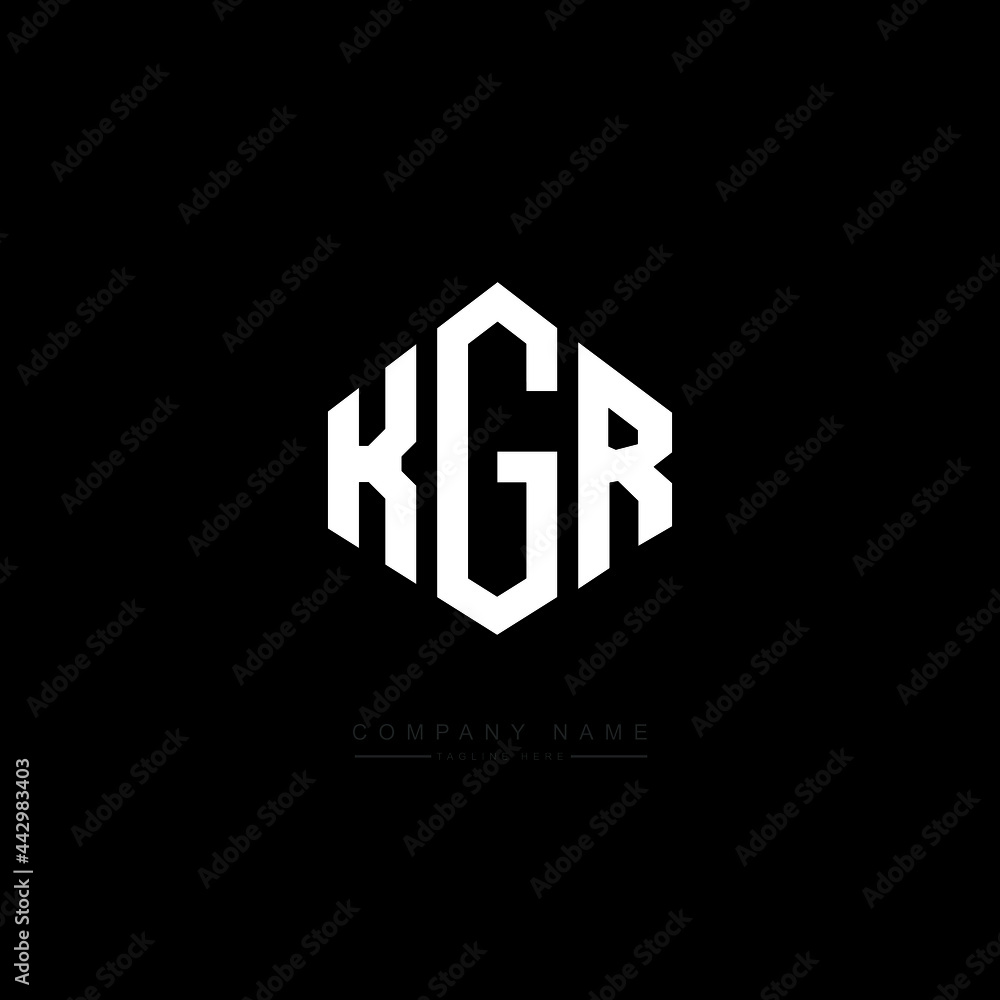 KGR letter logo design with polygon shape. KGR polygon logo monogram. KGR cube logo design. KGR hexagon vector logo template white and black colors. KGR monogram, KGR business and real estate logo. KGR letter logo design with polygon shape. KGR polygon logo monogram. KGR cube logo design. KGR hexagon vector logo template white and black colors. KGR monogram, KGR business and real estate logo.