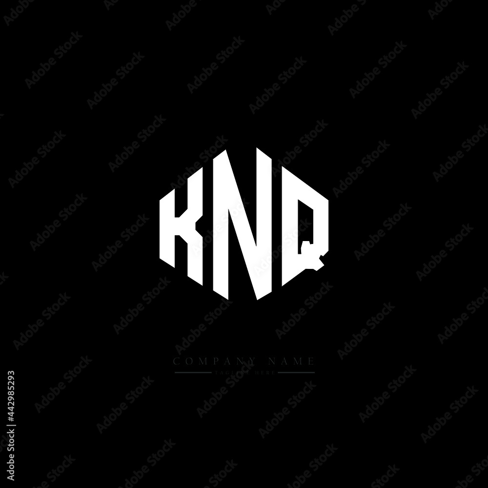KNQ letter logo design with polygon shape. KNQ polygon logo monogram. KNQ cube logo design. KNQ hexagon vector logo template white and black colors. KNQ monogram, KNQ business and real estate logo. KNQ letter logo design with polygon shape. KNQ polygon logo monogram. KNQ cube logo design. KNQ hexagon vector logo template white and black colors. KNQ monogram, KNQ business and real estate logo.