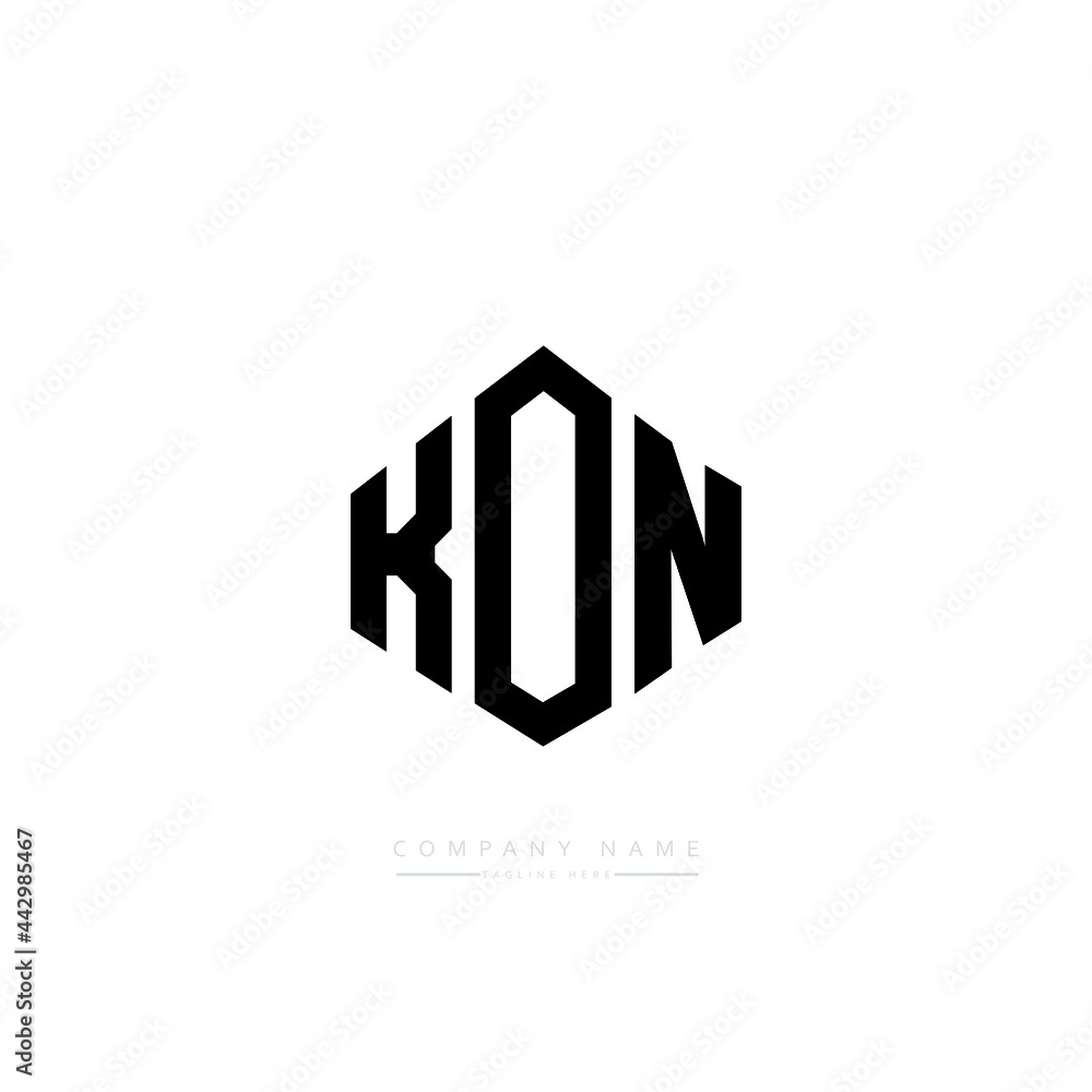 KON letter logo design with polygon shape. KON polygon logo monogram. KON cube logo design. KON hexagon vector logo template white and black colors. KON monogram, KON business and real estate logo. KON letter logo design with polygon shape. KON polygon logo monogram. KON cube logo design. KON hexagon vector logo template white and black colors. KON monogram, KON business and real estate logo.