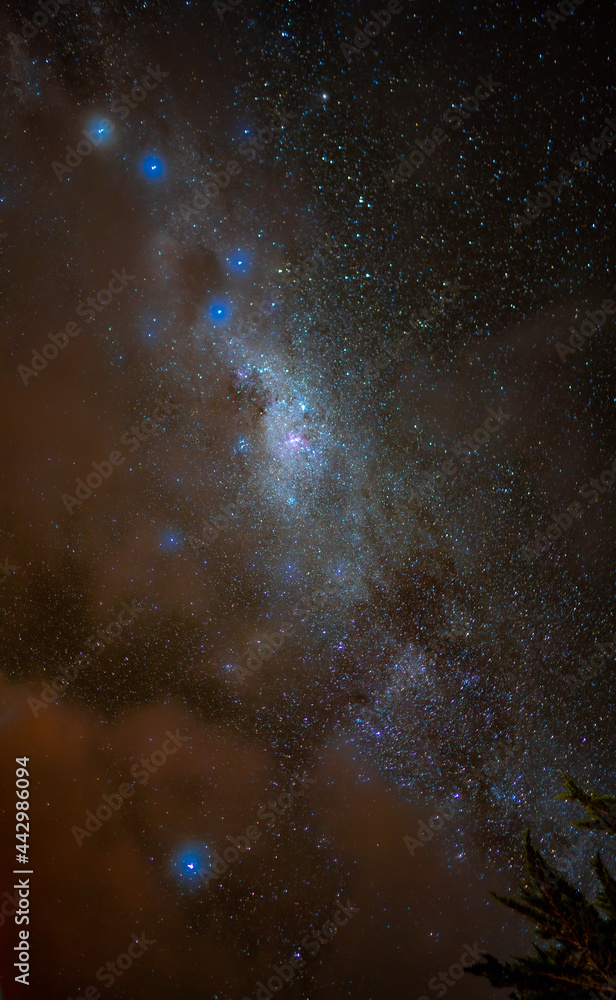 Amazing galaxy formation viewed West Coast NZ