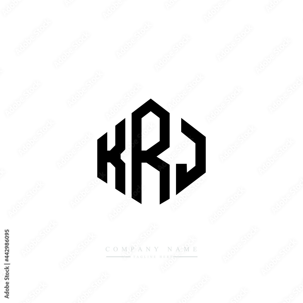 KRJ letter logo design with polygon shape. KRJ polygon logo monogram. KRJ cube logo design. KRJ hexagon vector logo template white and black colors. KRJ monogram, KRJ business and real estate logo. KRJ letter logo design with polygon shape. KRJ polygon logo monogram. KRJ cube logo design. KRJ hexagon vector logo template white and black colors. KRJ monogram, KRJ business and real estate logo.
