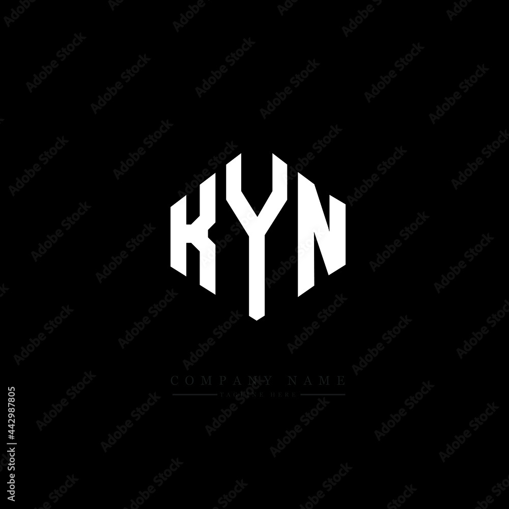 KYN letter logo design with polygon shape. KYN polygon logo monogram. KYN cube logo design. KYN hexagon vector logo template white and black colors. KYN monogram, KYN business and real estate logo. KYN letter logo design with polygon shape. KYN polygon logo monogram. KYN cube logo design. KYN hexagon vector logo template white and black colors. KYN monogram, KYN business and real estate logo.