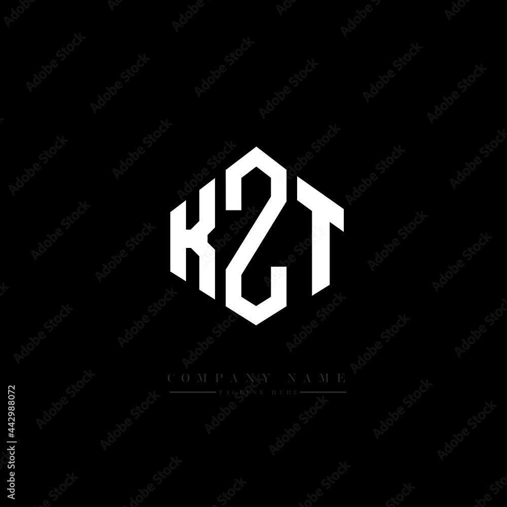 KZT letter logo design with polygon shape. KZT polygon logo monogram. KZT cube logo design. KZT hexagon vector logo template white and black colors. KZT monogram, KZT business and real estate logo. KZT letter logo design with polygon shape. KZT polygon logo monogram. KZT cube logo design. KZT hexagon vector logo template white and black colors. KZT monogram, KZT business and real estate logo.