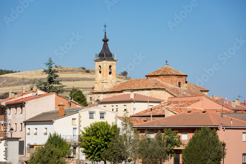 Church of the Virgin of Beautiful Love in Terzaga village, province of Guadalajara, Castile-La Mancha, Spain