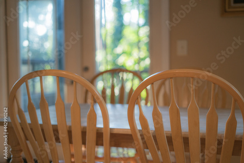 Dining room table and chairs