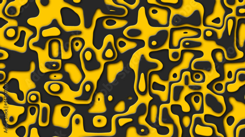 Layered topographic map. Fractal form background.