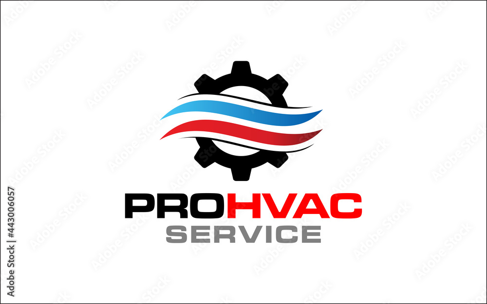 Illustration graphic vector of plumbing, heating and cooling service Logo Design template-10 Illustration graphic vector of plumbing, heating and cooling service Logo Design template-10