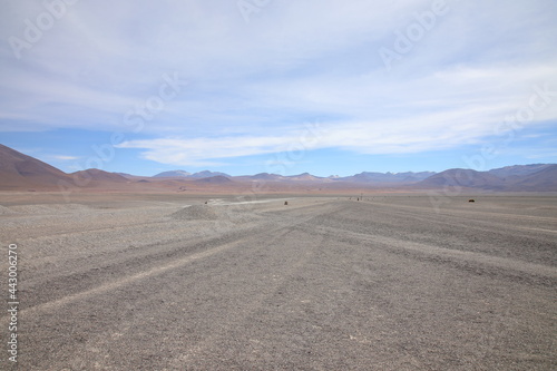 View of desert near Laguna Colorada  Bolivia