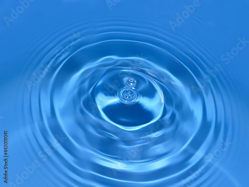 water rings water drop 