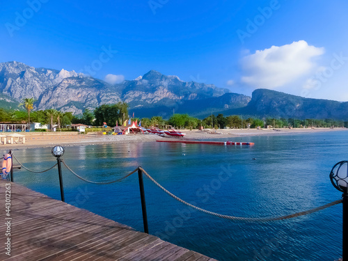 Panorama of the Tauride mountains, Antalya, Beldibi