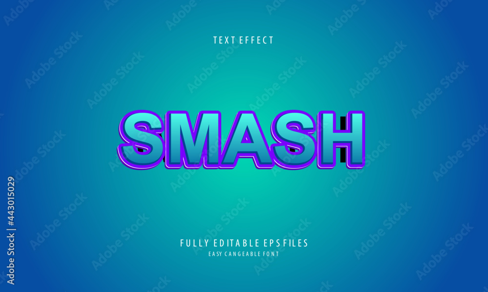 smash style editable text effect smash style editable text effect