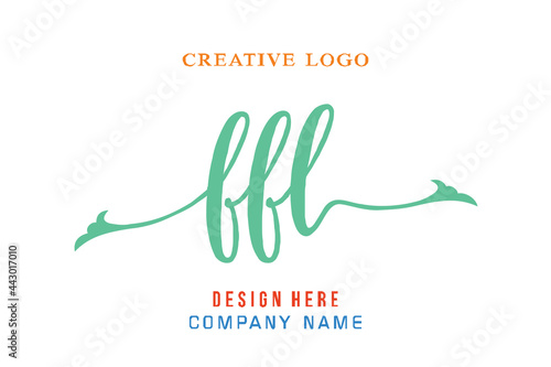 FFL lettering logo is simple, easy to understand and authoritative photo