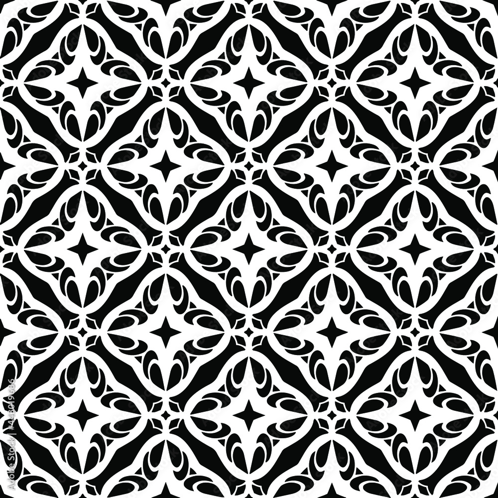 floral seamless pattern background.Geometric ornament for wallpapers and backgrounds. Black and white
pattern. floral seamless pattern background.Geometric ornament for wallpapers and backgrounds. Black and white
pattern.
