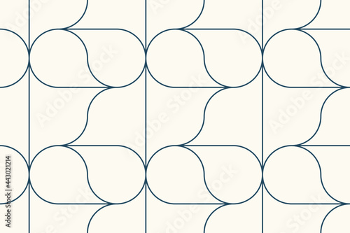 Repetitive Abstract Vector Pattern Design