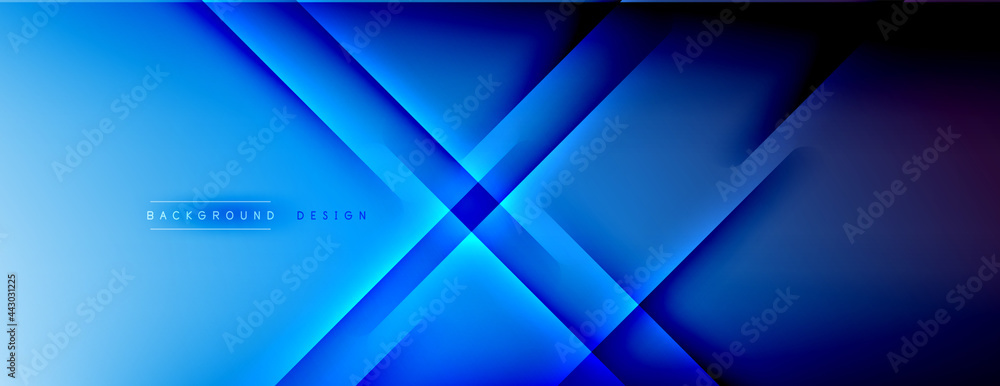 Abstract background - lines composition created with lights and shadows. Technology or business digital template. Trendy simple fluid color gradient abstract background with dynamic Abstract background - lines composition created with lights and shadows. Technology or business digital template. Trendy simple fluid color gradient abstract background with dynamic