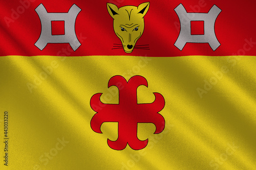 Flag of Waldbillig in Luxembourg photo