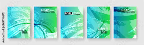 abstract background with gradient color. Applicable for design cover, presentation, invitation, flyer, annual report, poster and business card, desing packaging - Vector