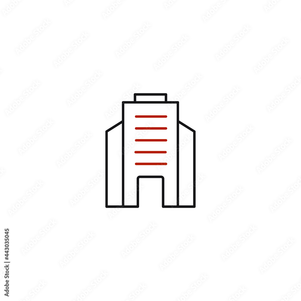 building icons symbol vector elements for infographic web building icons symbol vector elements for infographic web