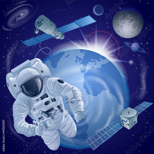 exploration of the galaxy and space
