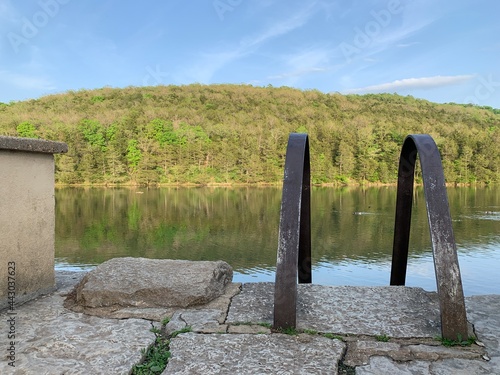 Lake Leatherwood lake in Eureka Springs Arkansas photo