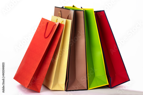 A set of shopping bags.