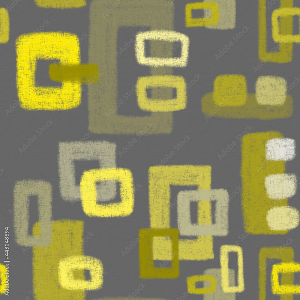 Seamless pattern, pastel yellow geometric, textured pattern. Seamless pattern, pastel yellow geometric, textured pattern.