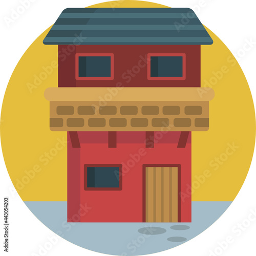 House Icon. Home Icon, Building Icon.