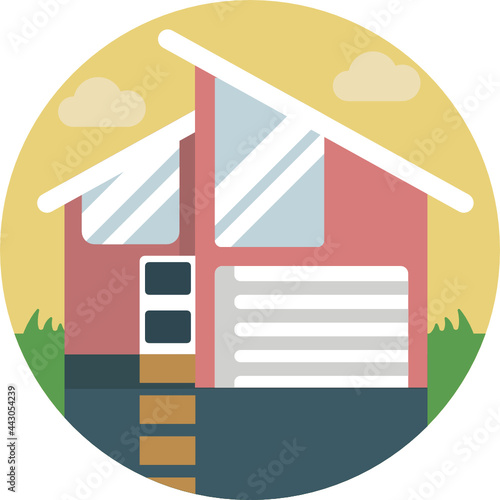 House Icon. Home Icon, Building Icon.