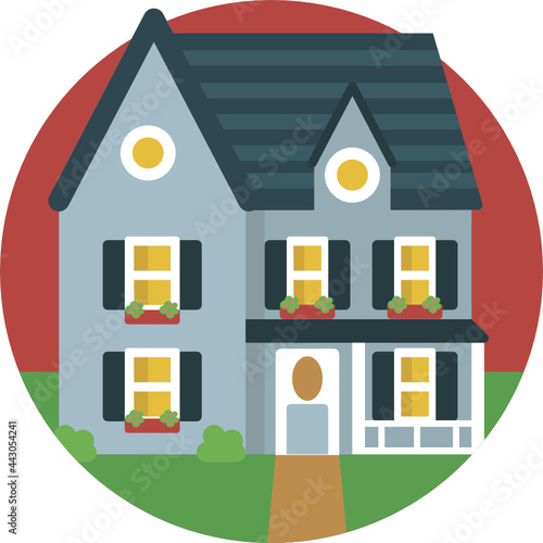 House Icon. Home Icon, Building Icon.