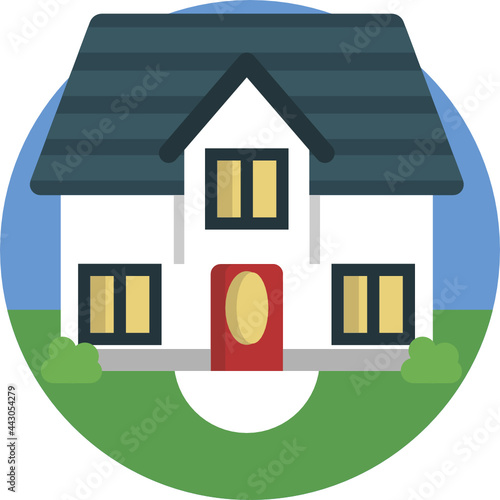 House Icon. Home Icon, Building Icon.