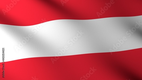 Free Download Flag of The Austria. Flag's image are rendered in real 3D software. - GFXLoad