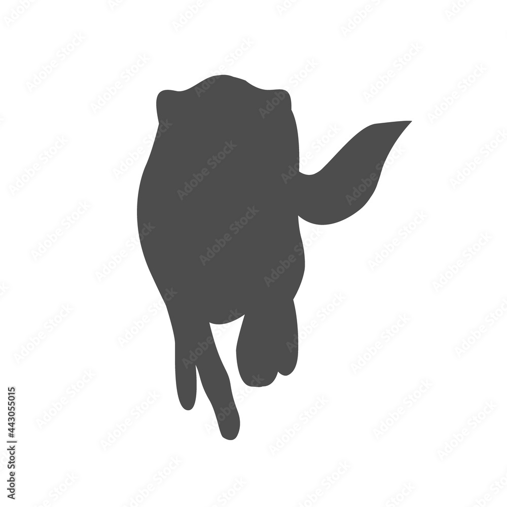Dark Grey Icon of Border Collie running Dark Grey Icon of Border Collie running