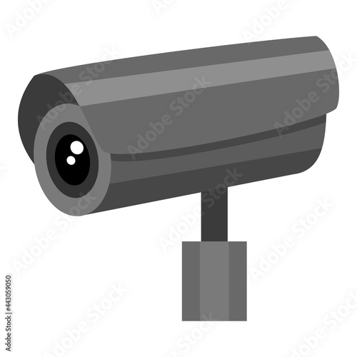CCTV Icon. Vector Security Camera Symbol
