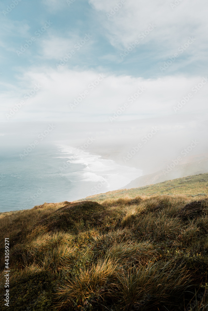 Amazing seashore with cliffs and ocean waves Amazing seashore with cliffs and ocean waves