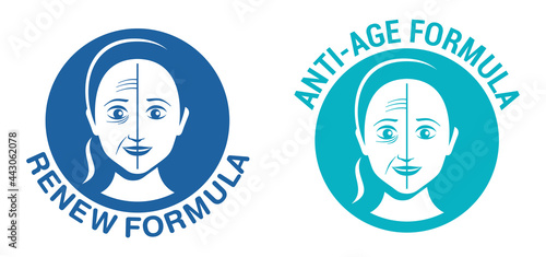 Skin renew, anti-age and anti wrickles emblem