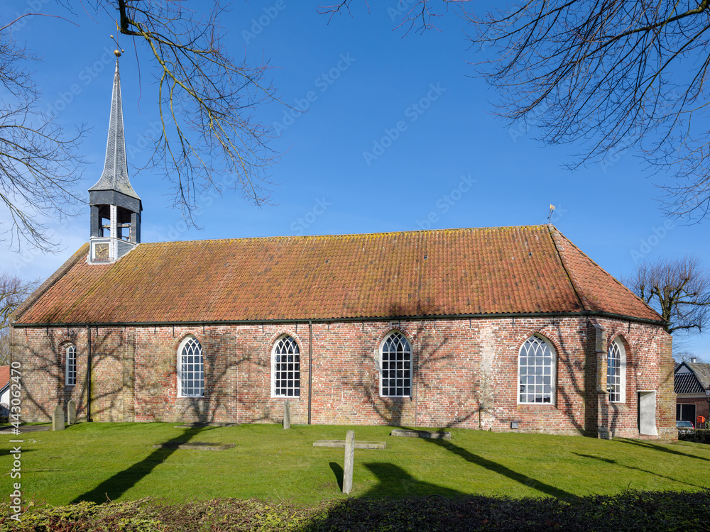 Kerk in Niehove, Groningen Province, The Netherlands Kerk in Niehove, Groningen Province, The Netherlands