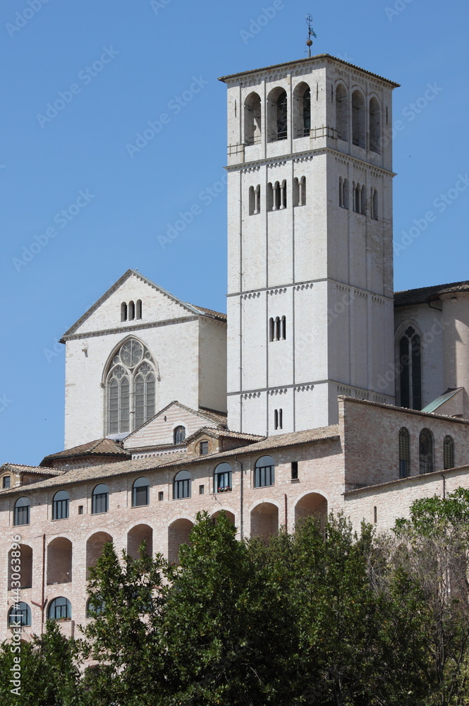 Saint Francis Cathedral in Assisi, Italy