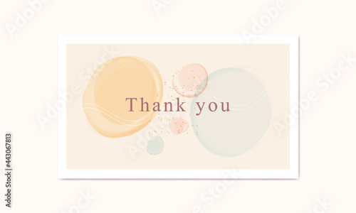thank you card