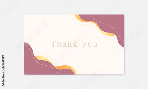 thank you card