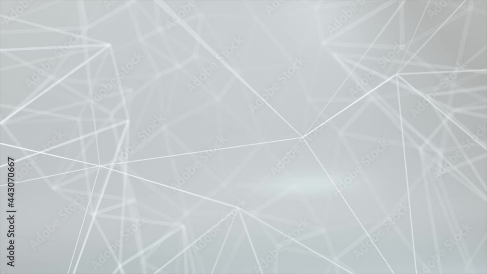 Network animation connected dots on white background. Seamless loop 4K Network animation connected dots on white background. Seamless loop 4K