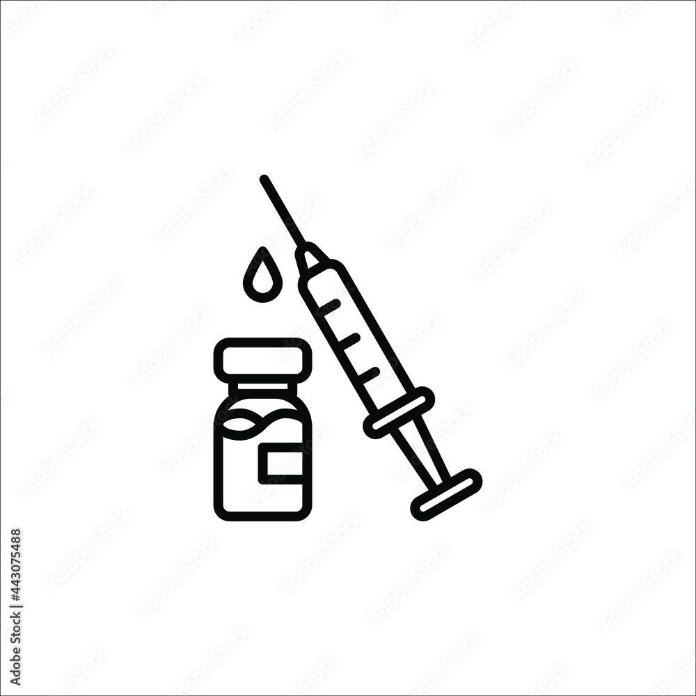 vector medical icon for pandemic vaccine ampoule and syringe. Image of covid-19 vaccine and syringe. vector illustration of antiviral vaccine. vector medical icon for pandemic vaccine ampoule and syringe. Image of covid-19 vaccine and syringe. vector illustration of antiviral vaccine.