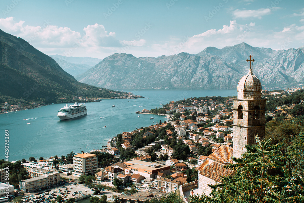 view of the Kotor bay