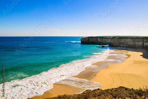 Beautiful Landscape   Seascape along Great Ocean Road in Victoria  Australia