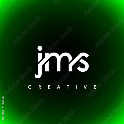 JMS Letter Initial Logo Design Template Vector Illustration