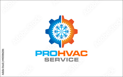 Illustration graphic vector of plumbing, heating and cooling service Logo Design template-10