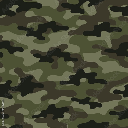 vector camouflage pattern for army. camouflage military pattern green