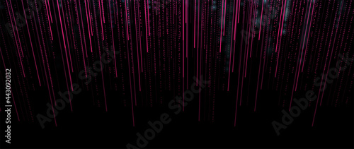 Quantum processing. Deep learning artificial intelligence. Future new technology  for business or science presentation